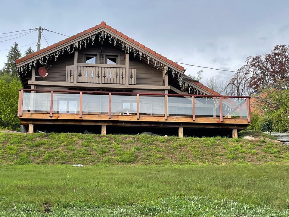 Chalet tout confort avec terrasse et poêle, animaux acceptés - FR-1-589-233 House in Vosges