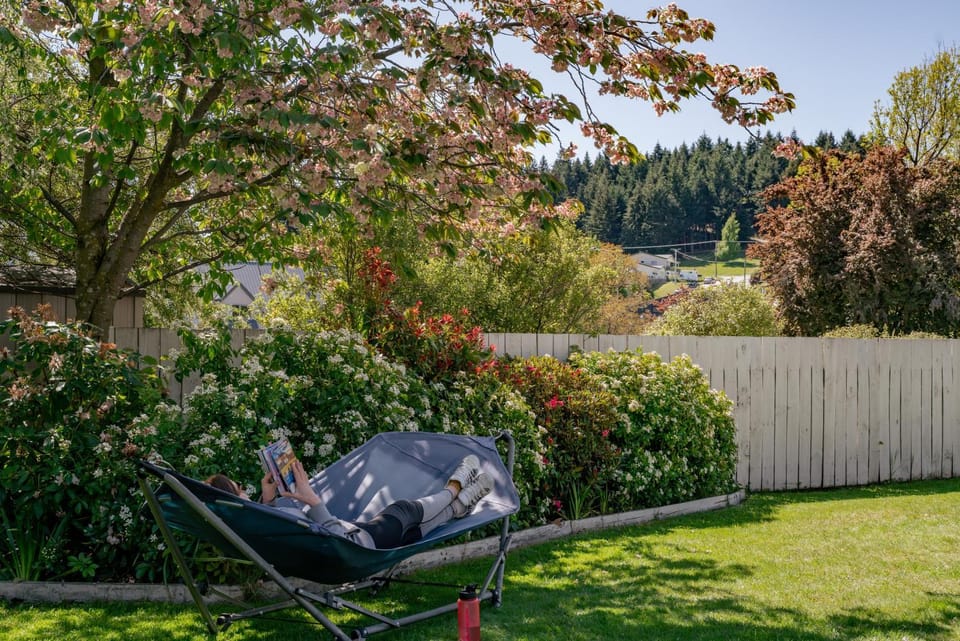Spring, Garden, Garden view