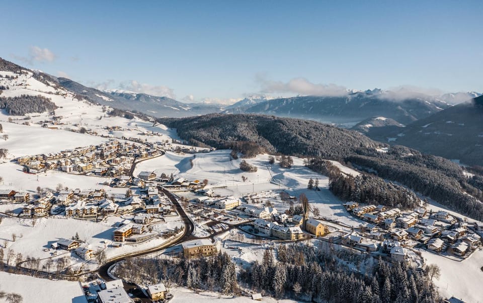 Bird's eye view, Winter, Area and facilities