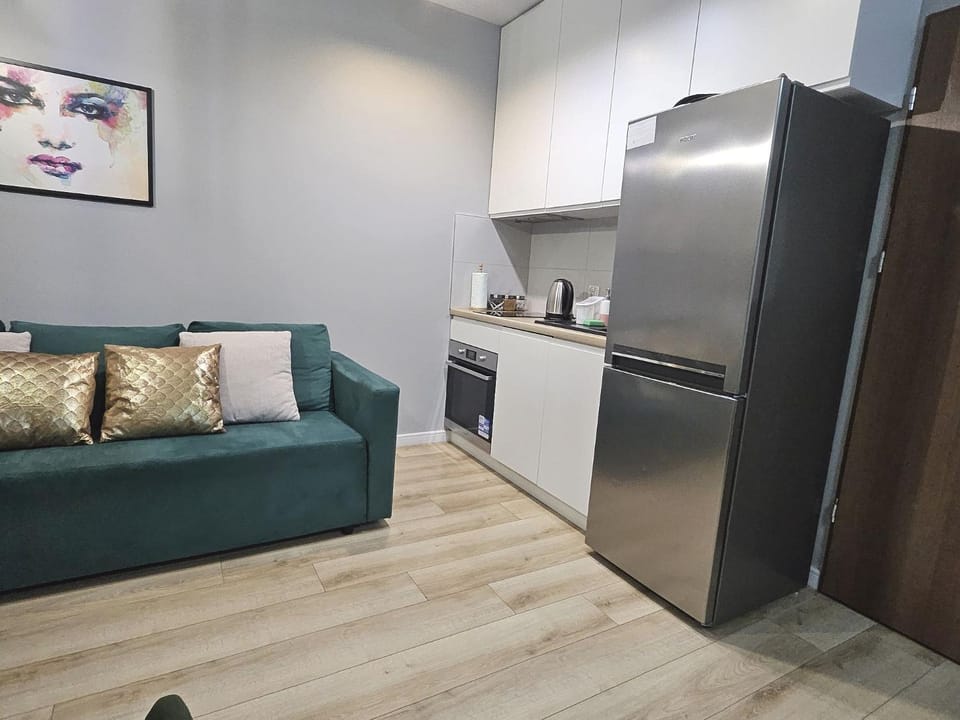 Kitchen or kitchenette, oven, stove