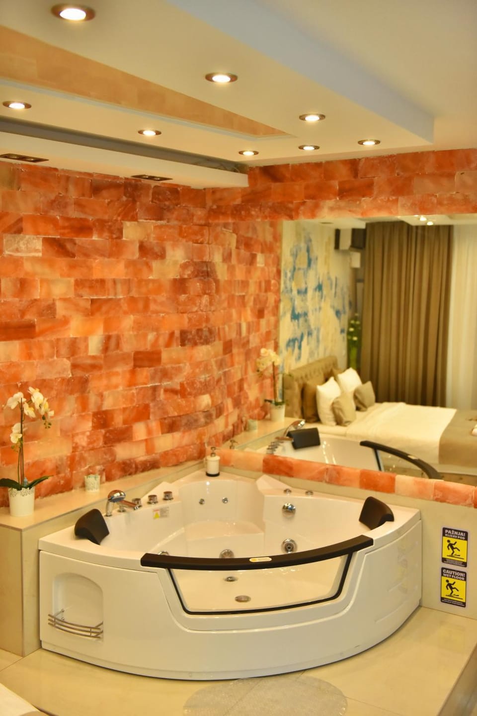 Hot Tub, Bathroom, Living room, Seating area, Bath