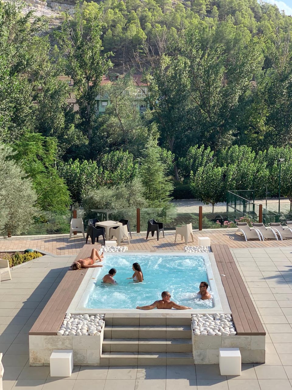Natural landscape, Pool view