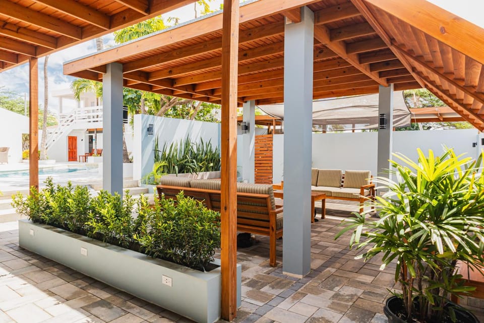Patio, Garden view