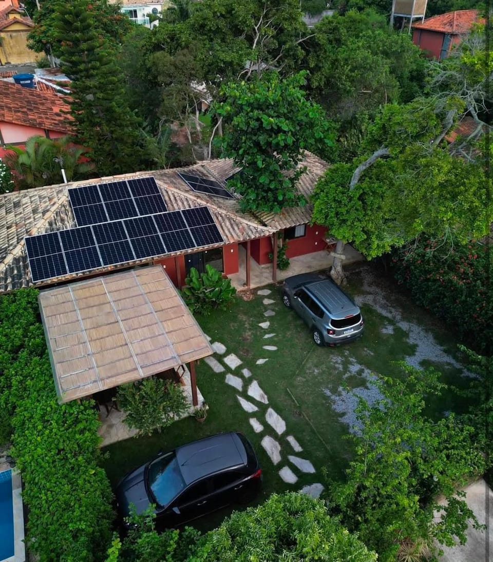 Property building, Bird's eye view, Garden, Garden view, Parking