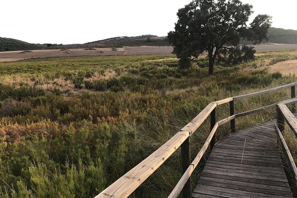 Property building, Natural landscape, Hiking, Sunset