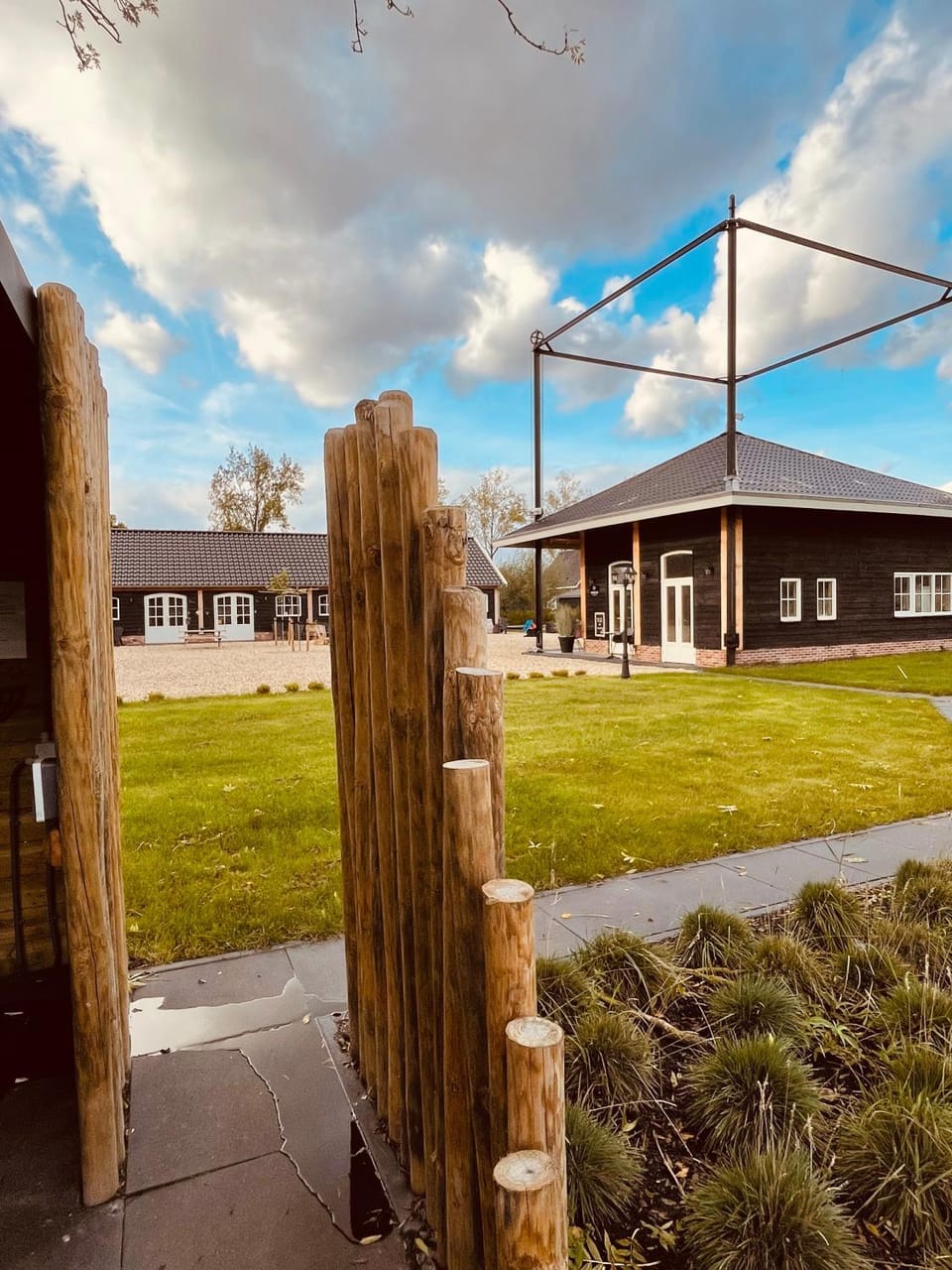 Property building, Garden