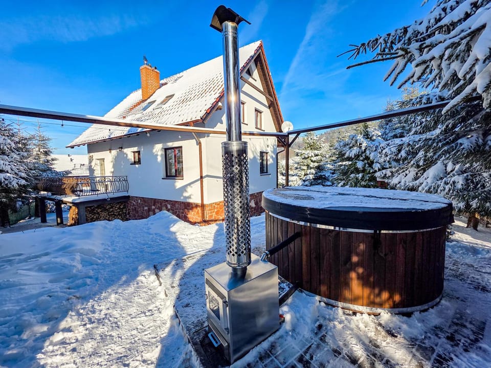 Day, Natural landscape, Winter, Hot Tub, Mountain view, Area and facilities