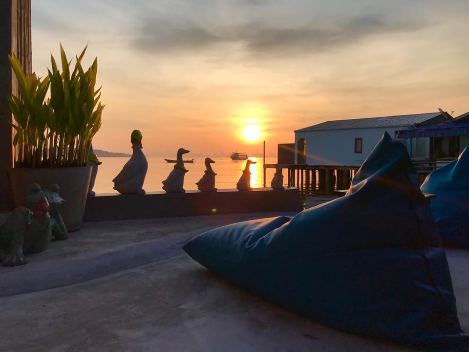 Living room, Sea view, Sunrise, Sunset