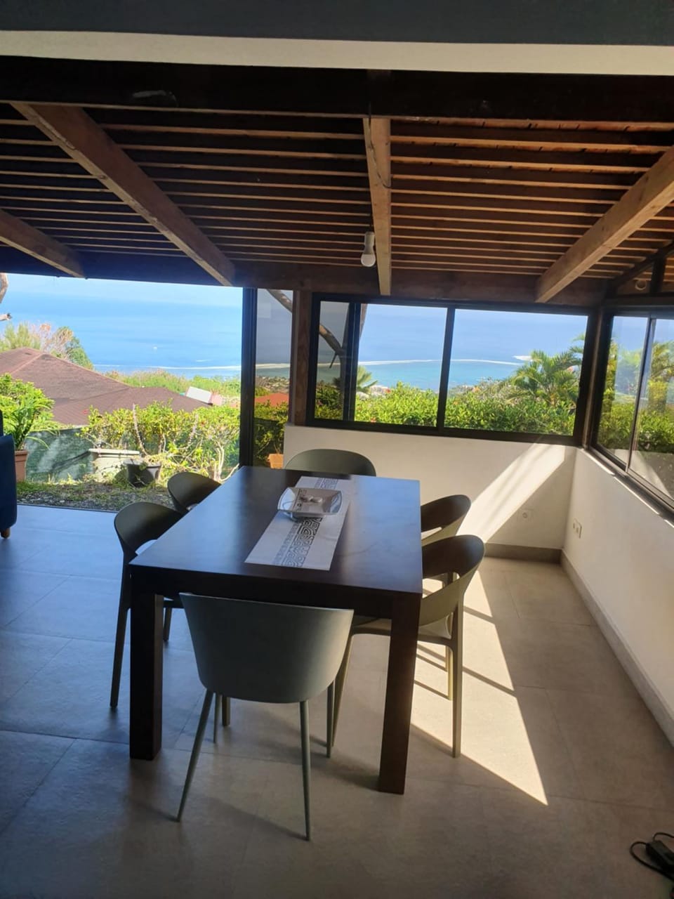 Dining area, Sea view