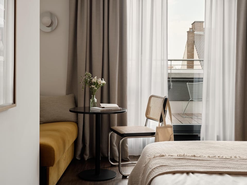 Balcony/Terrace, Seating area, Bedroom