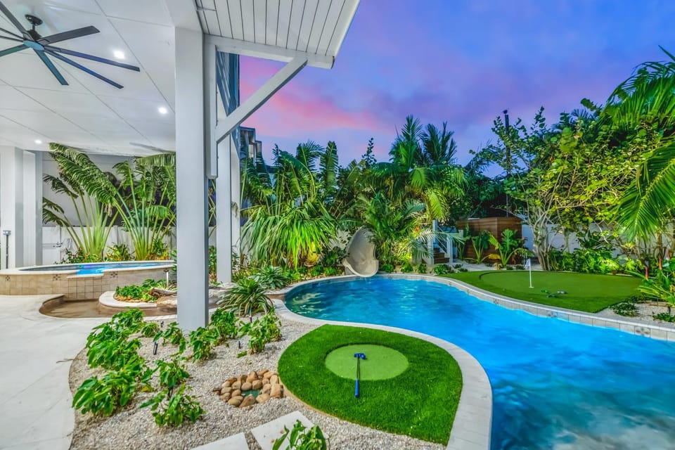 Patio, Minigolf, Pool view, Swimming pool