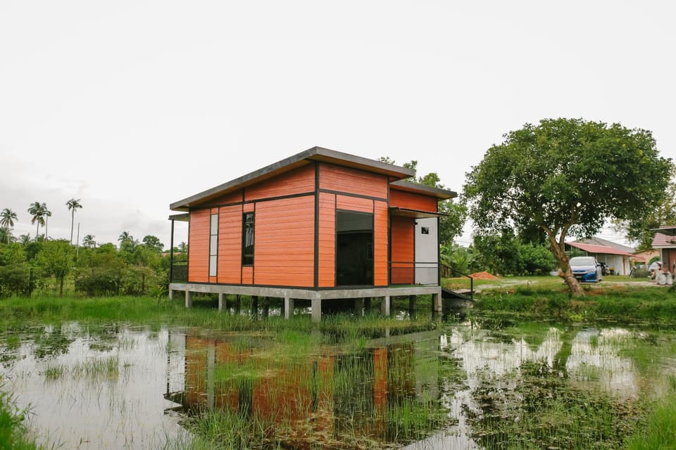Property building, Natural landscape, River view