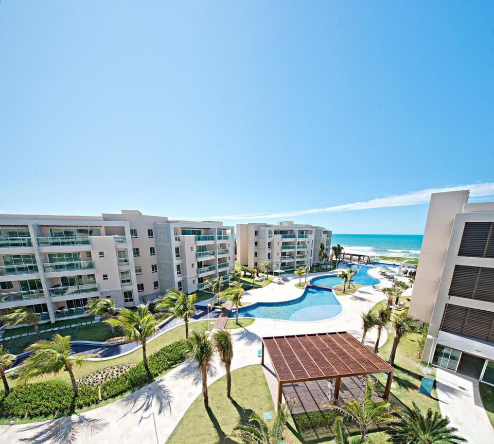Facade/entrance, Pool view