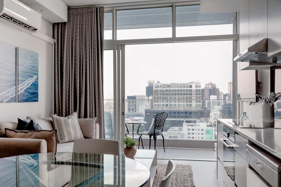 TV and multimedia, Balcony/Terrace, City view, kitchen