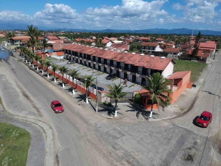 Pé na areia gaivotas com Wi-Fi House in Itanhaém