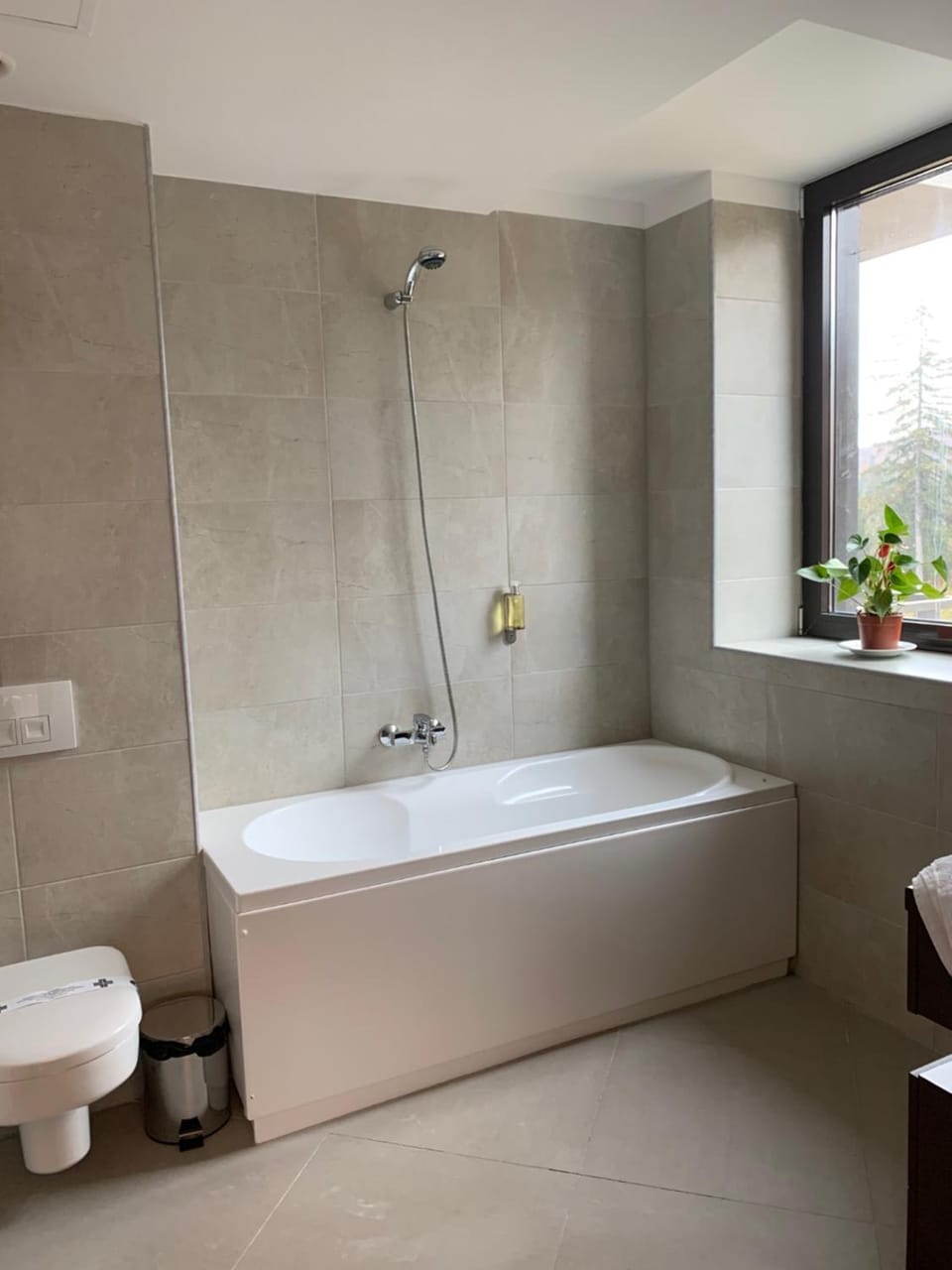 Bathroom, Mountain view, Bath