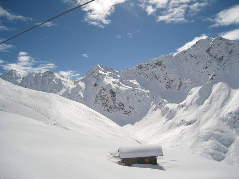 Natural landscape, Winter, Mountain view