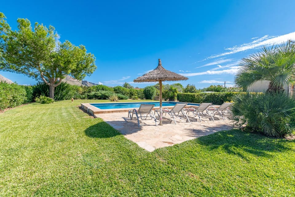 Day, Garden, Swimming pool, sunbed