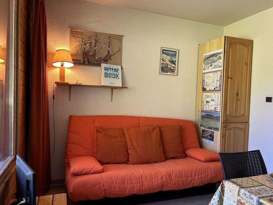 Studio avec balcon à Montgenèvre, animaux acceptés - FR-1-330D-35 Apartment in Montgenèvre