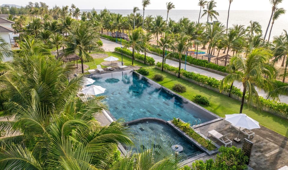 View (from property/room), Beach, Sea view, Swimming pool