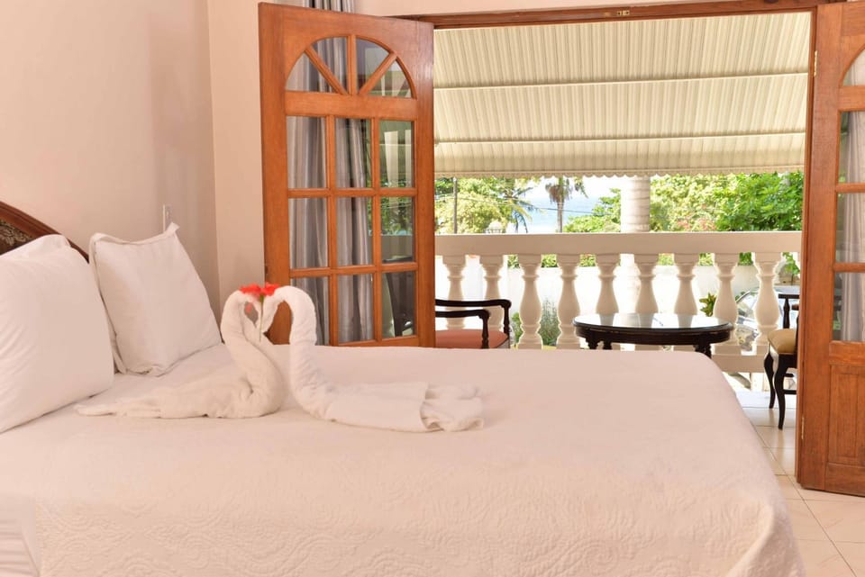 Bed, View (from property/room), Balcony/Terrace, towels