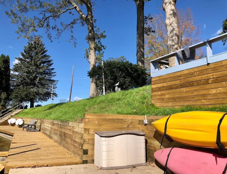 Pet-friendly Cabin with Dock, Firepit, BBQ Cabin in Michigan