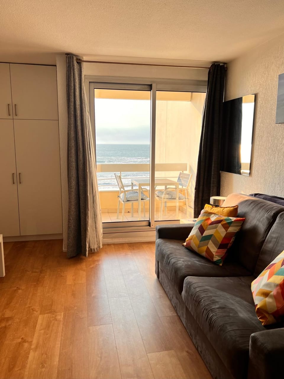 Balcony/Terrace, Living room, Sea view