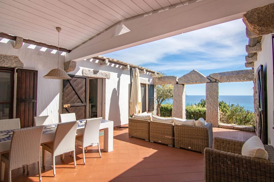Patio, Natural landscape, Sea view