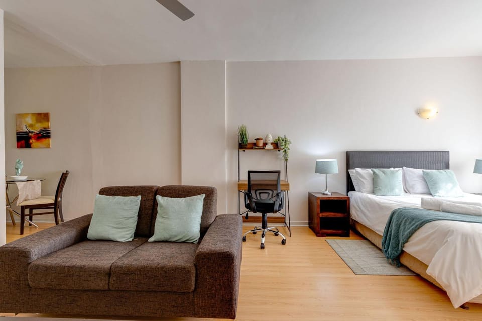 Living room, Bedroom