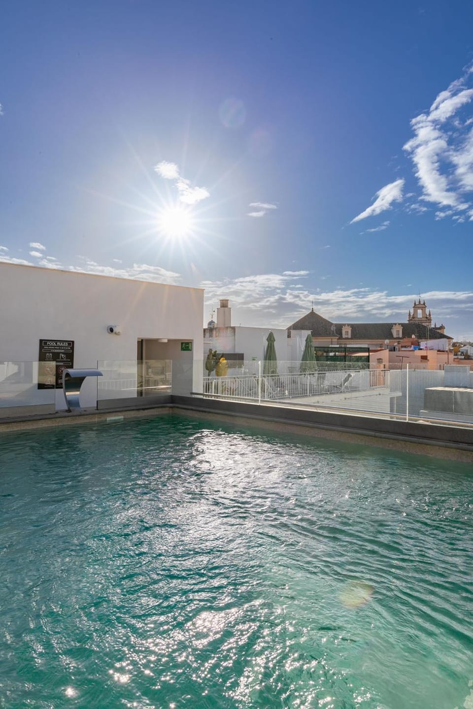 Pool view, Swimming pool