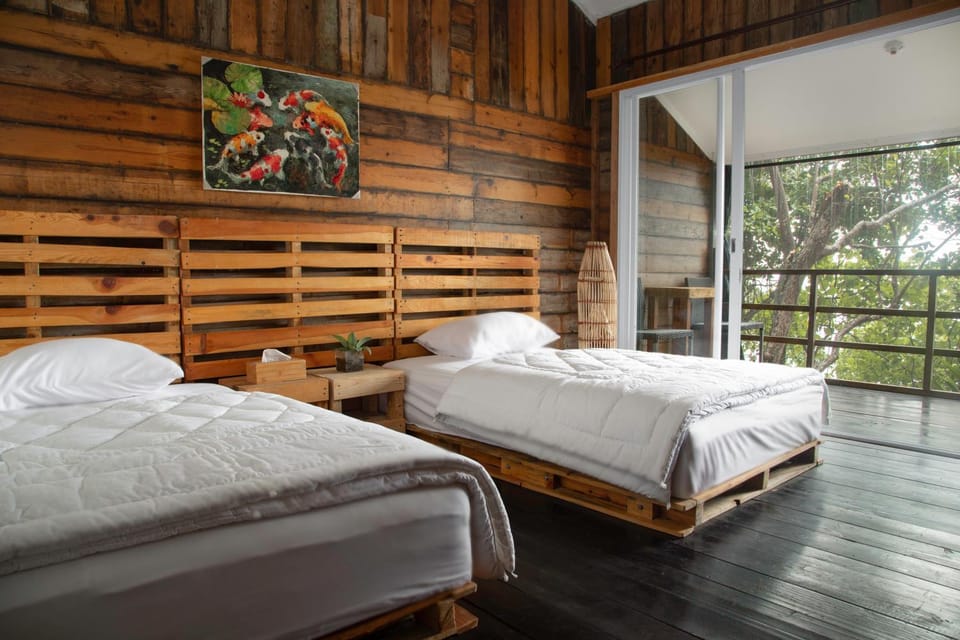 Bed, Balcony/Terrace, Photo of the whole room, Bedroom, Sea view, Family, Family