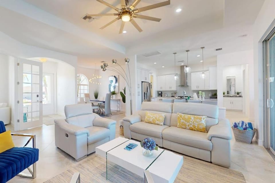 Venetian Blue House in Cape Coral
