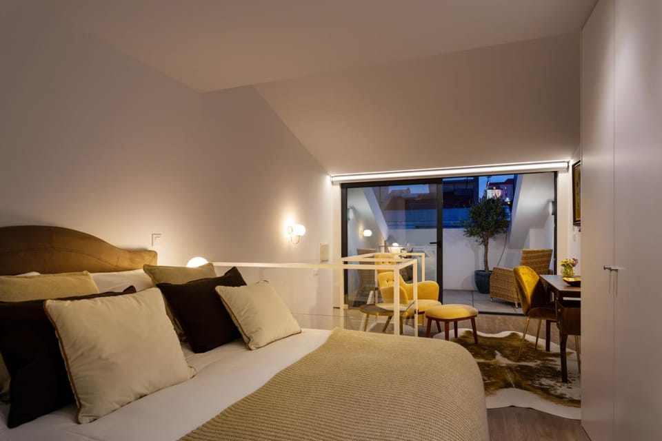 Night, Balcony/Terrace, Bedroom