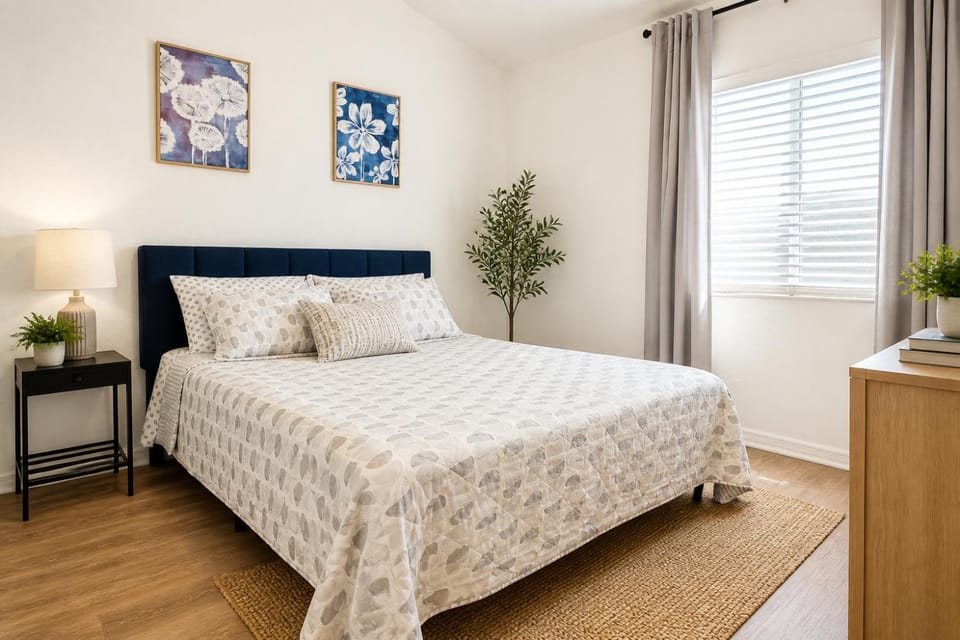 Bed, Bedroom