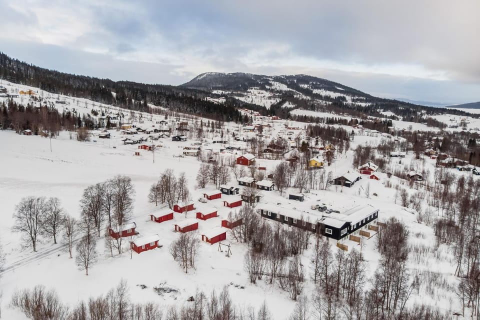 Hyttgårdens fjällstugor i Huså, Åre kommun House in Sweden