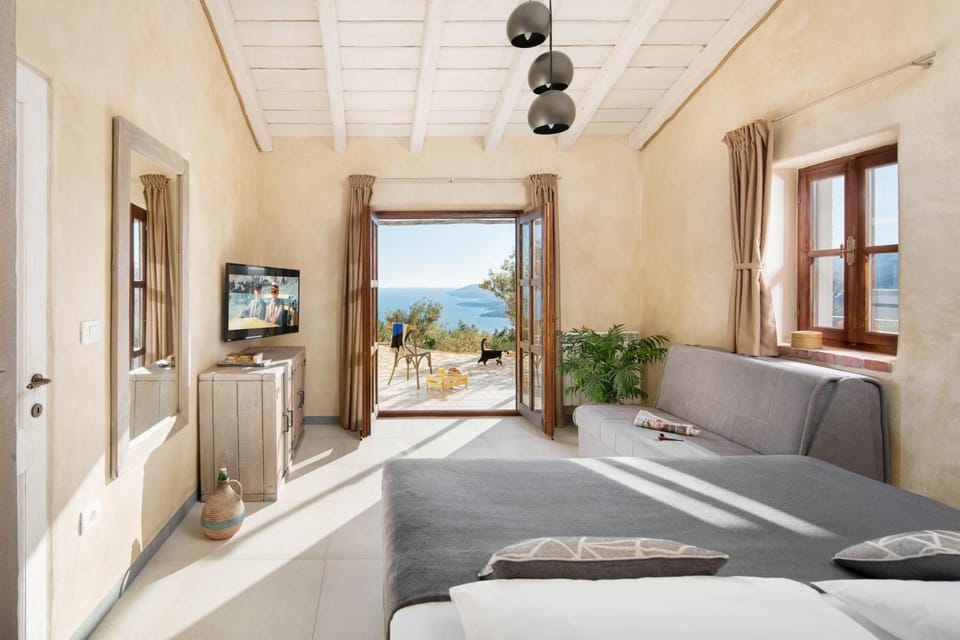 Bedroom, Sea view
