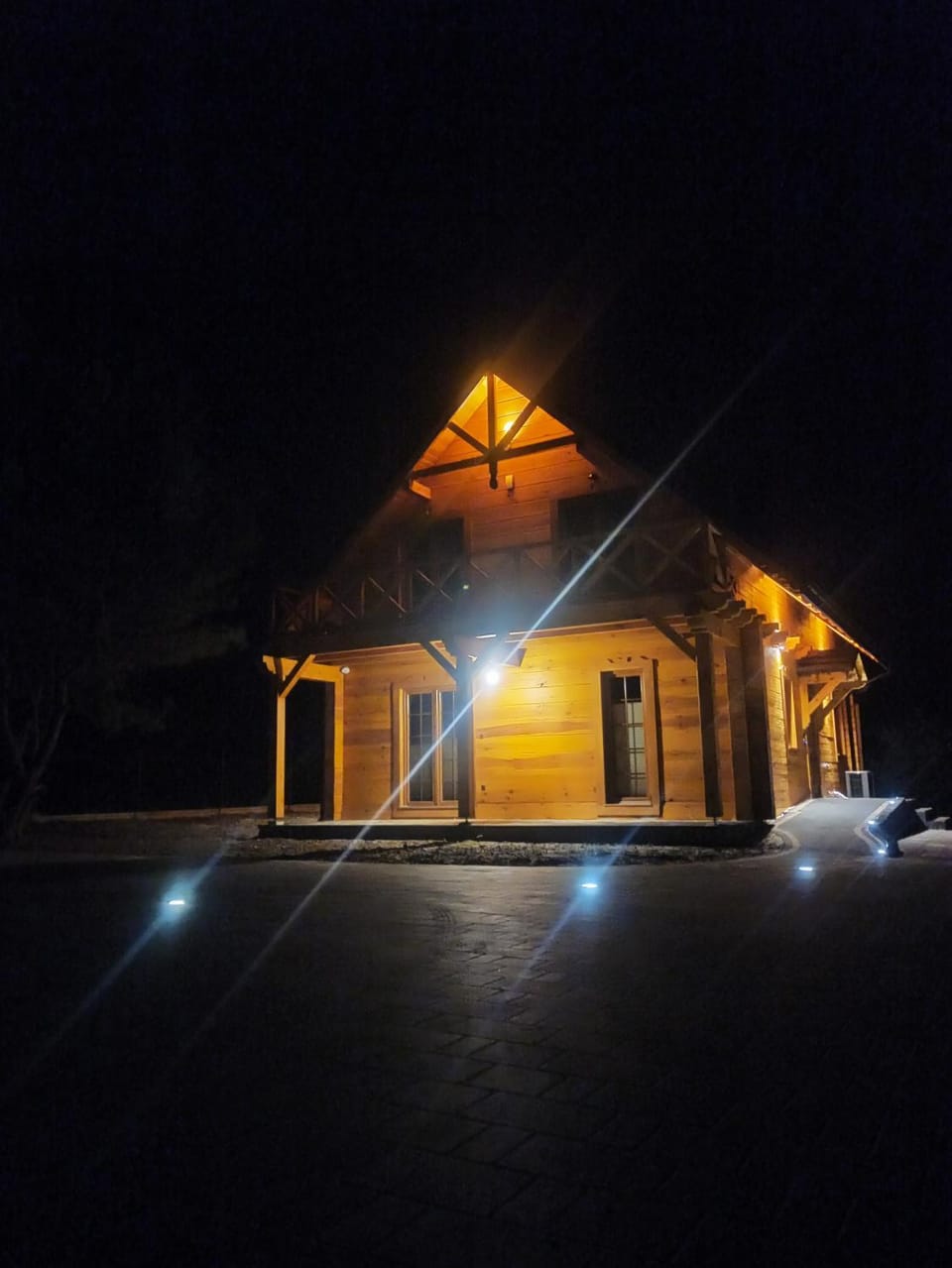 Facade/entrance, Night, Autumn, On site