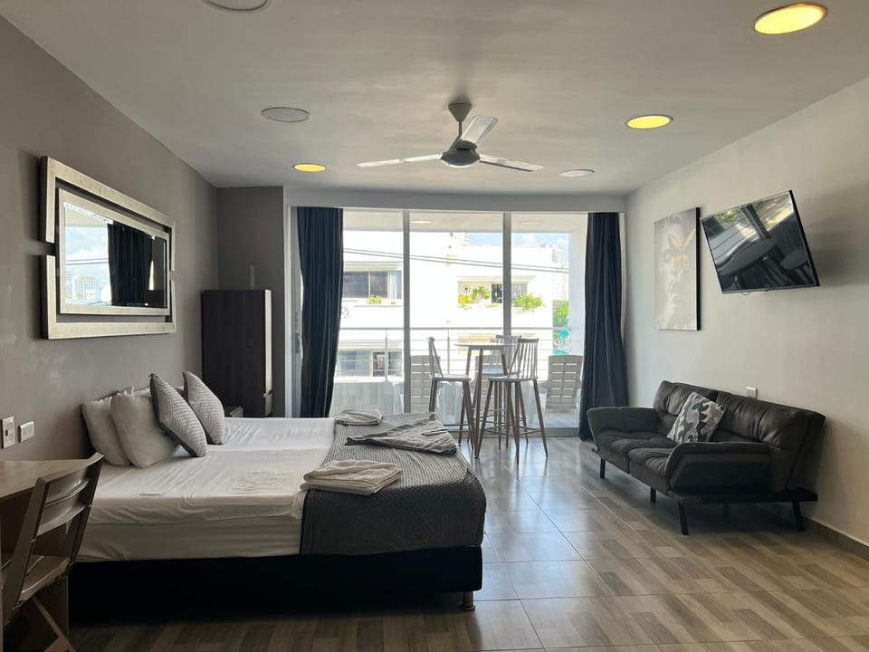 Aparta estudio en el edificio bahia 79 apartasuites Apartment in Cartagena