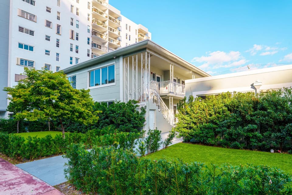 Property building, Garden