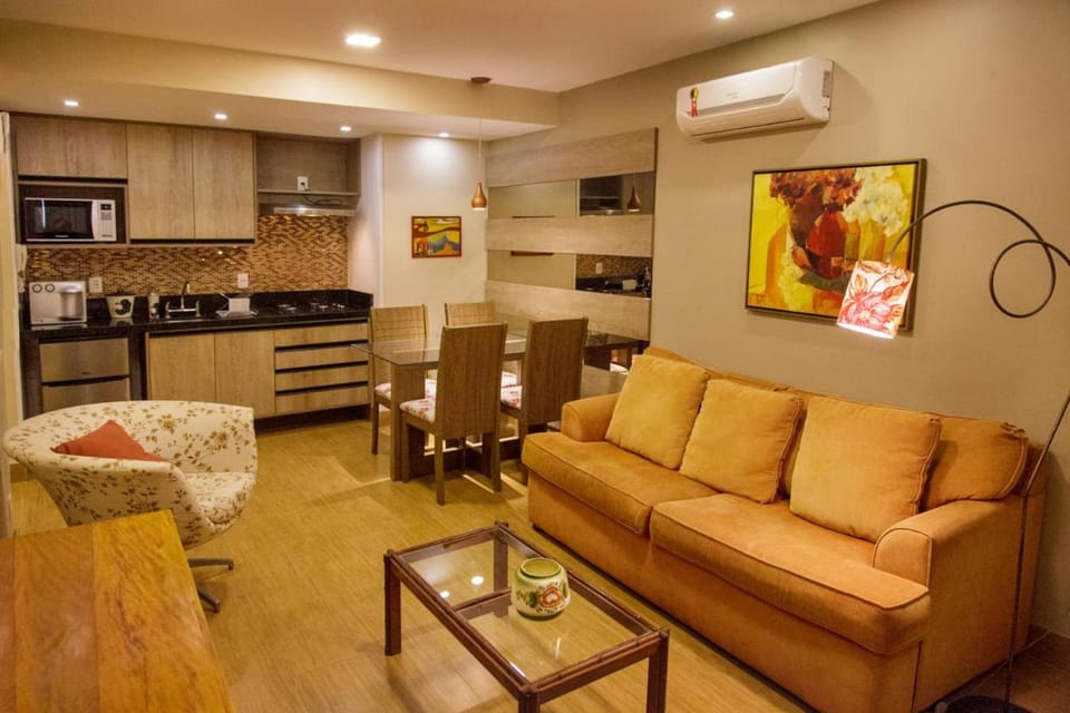 Kitchen or kitchenette, Living room, air conditioner