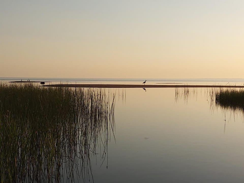 Natural landscape, Beach, Sea view, Sunset