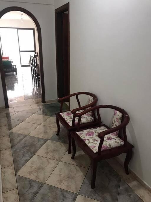 Apartamento em frente ao mar Apartment in State of São Paulo