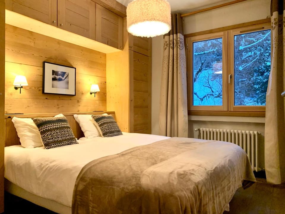 Charmant appartement familial au pied des pistes avec balcon, parking et WIFI inclus - FR-1-505-103 Apartment in Notre-Dame-de-Bellecombe