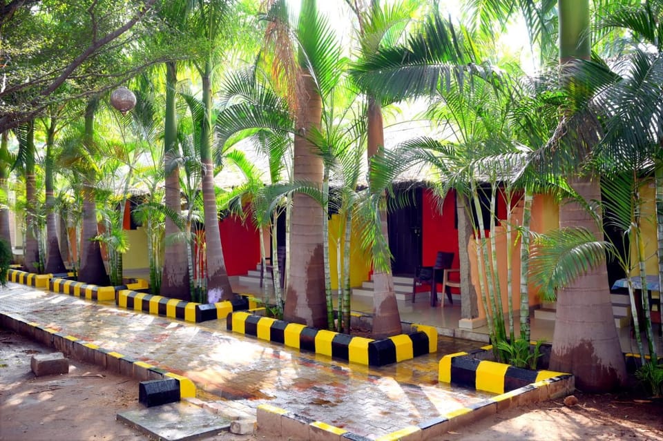Property building, Garden view