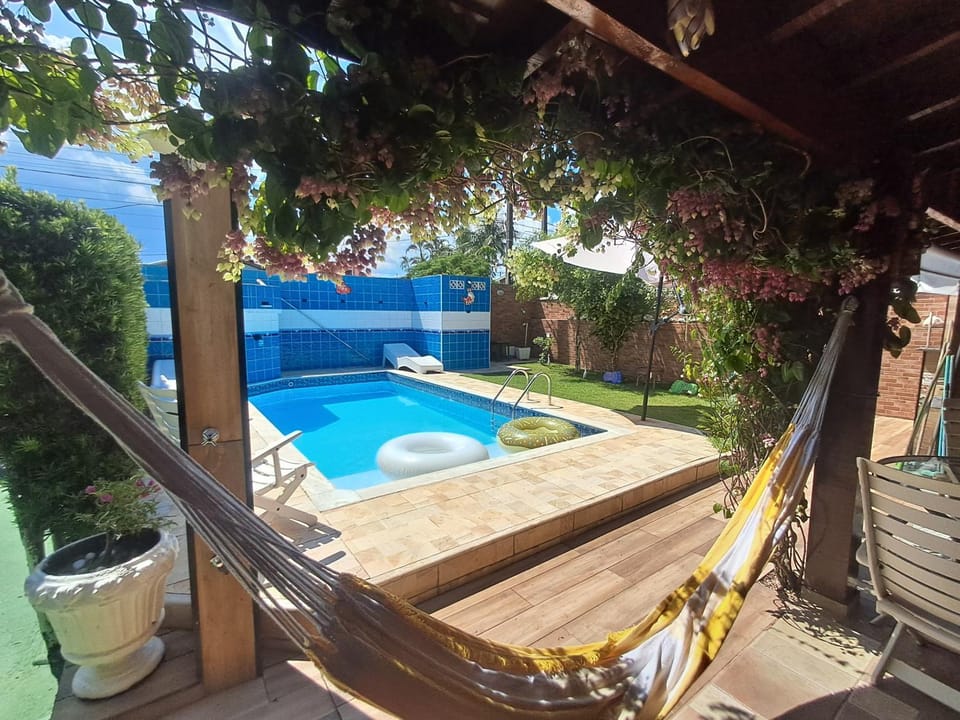 Patio, Day, Garden, Garden view, Pool view, Swimming pool, sunbed