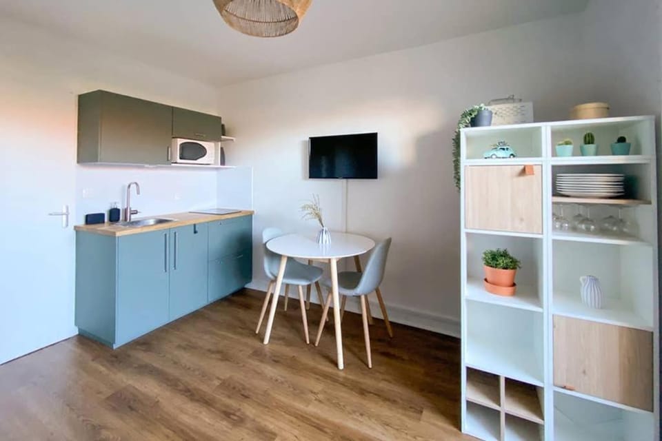 Studio à deux pas des plages de Biscarrosse, wifi Apartment in Biscarrosse