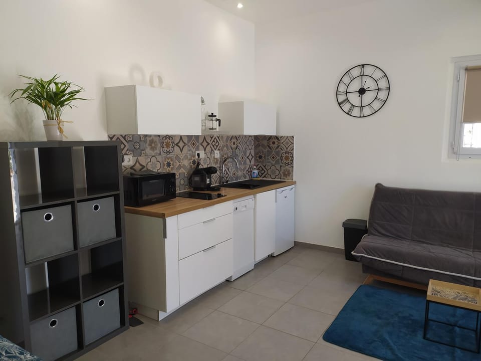 Kitchen or kitchenette, kitchen