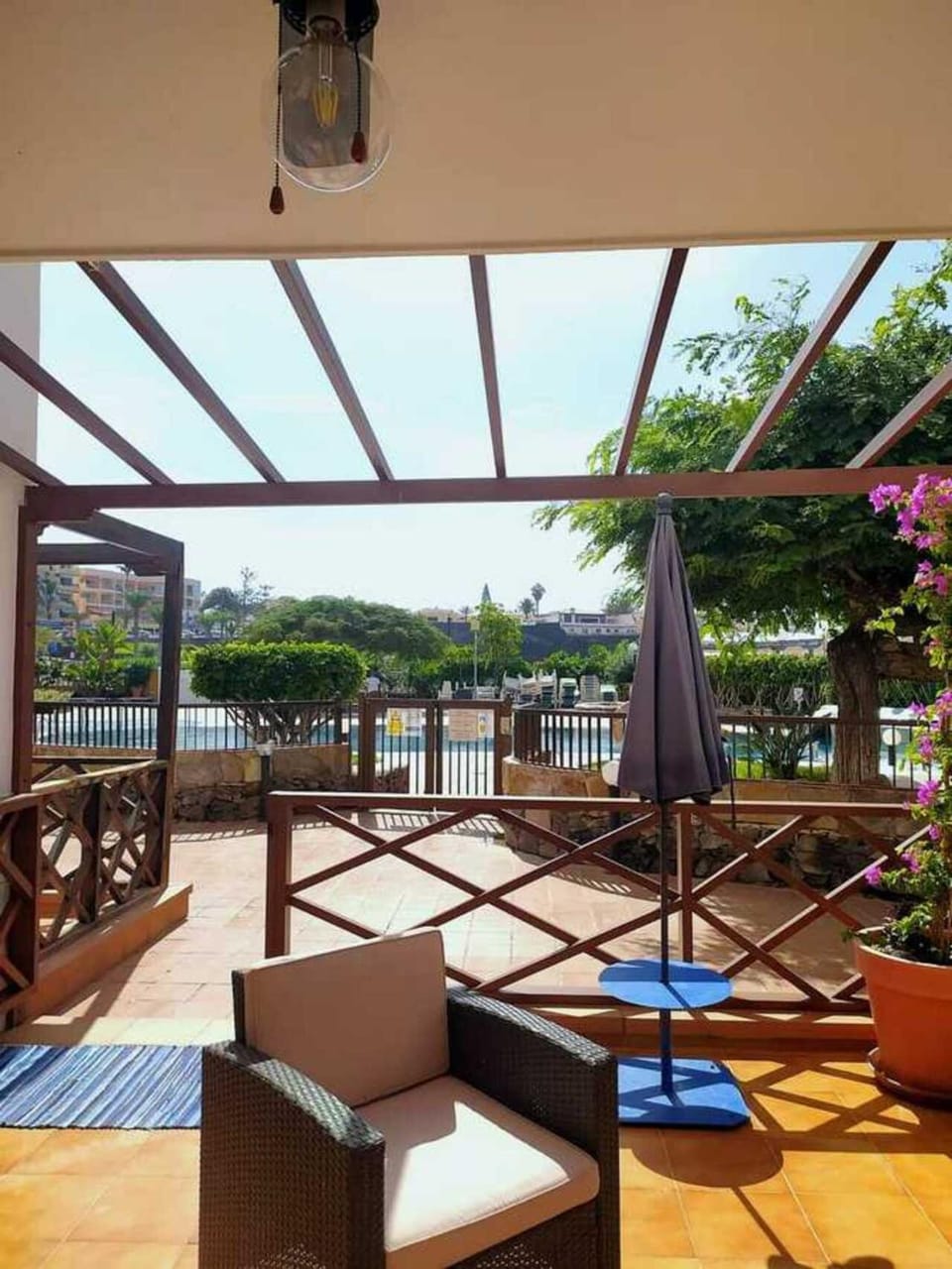 Balcony/Terrace, Pool view