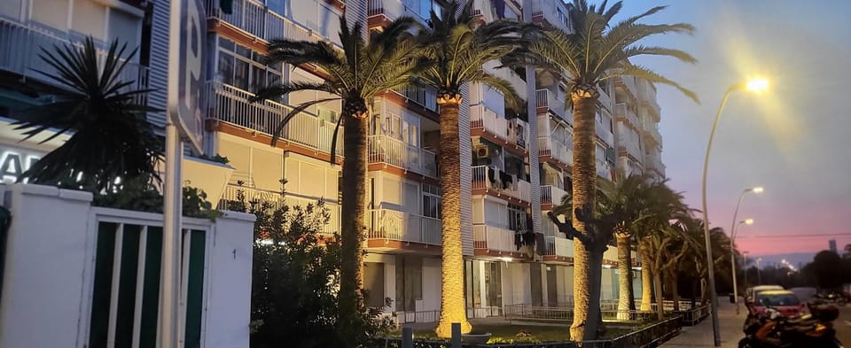 Property building, Neighbourhood, Street view, Sunset