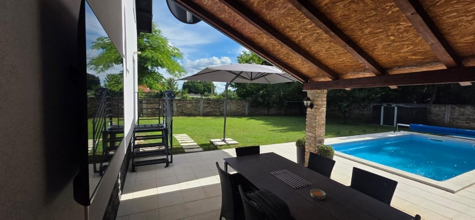 Patio, Day, Garden, Garden view, Pool view, Swimming pool